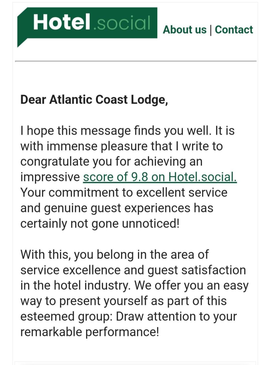 Atlantic Coast Lodge Spanish Point Extérieur photo